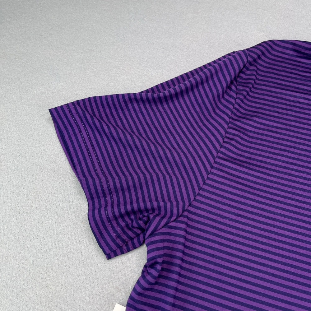 NWT Izod Swingflex Elite Golf Polo Shirt Imperial Purple Men's Size Large UPF-50 - Picture 13 of 15